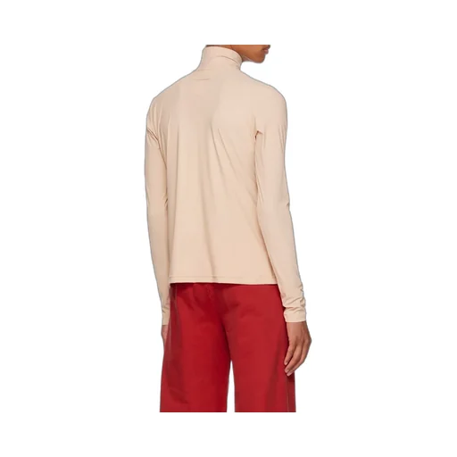 Logo High-Neck Long-Sleeved T-Shirt