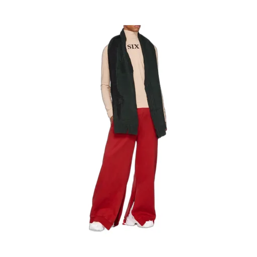 Logo High-Neck Long-Sleeved T-Shirt