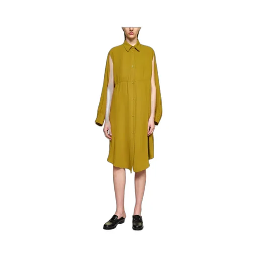 Long-Sleeved Shirt Dress