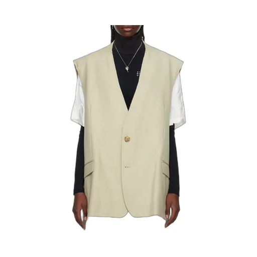 V-Neck Sleeveless Vest