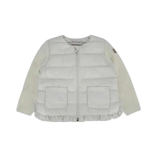 Padded Zip-Up Cardigan