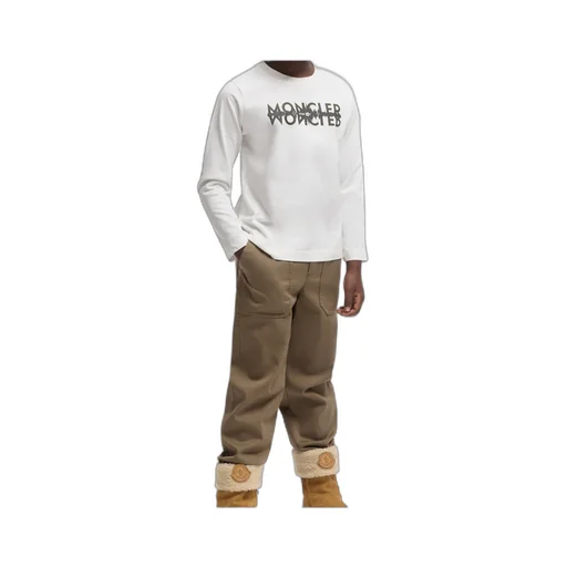 Logo Motif Long Sleeved T-Shirt