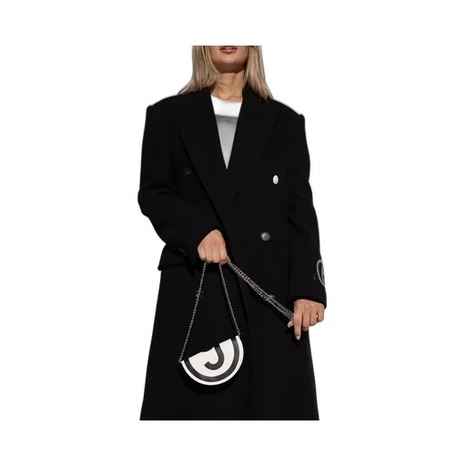 Logo Printed Foldover Top Crossbody Bag