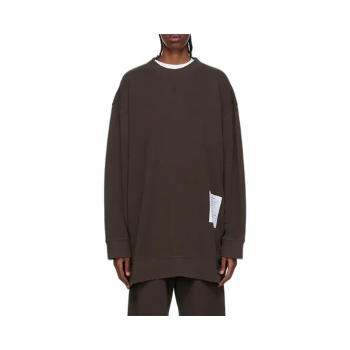 Slouchy Care Label Patch Sweatshirt