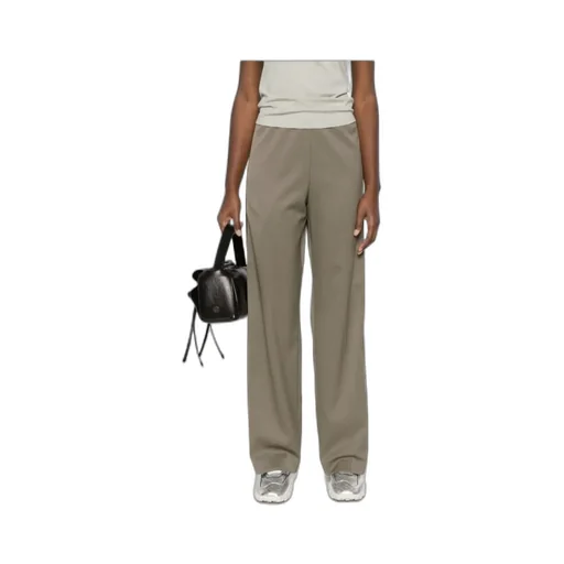 Side Striped Elastic Waist Trousers