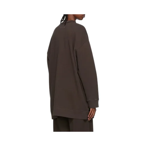 Slouchy Care Label Patch Sweatshirt