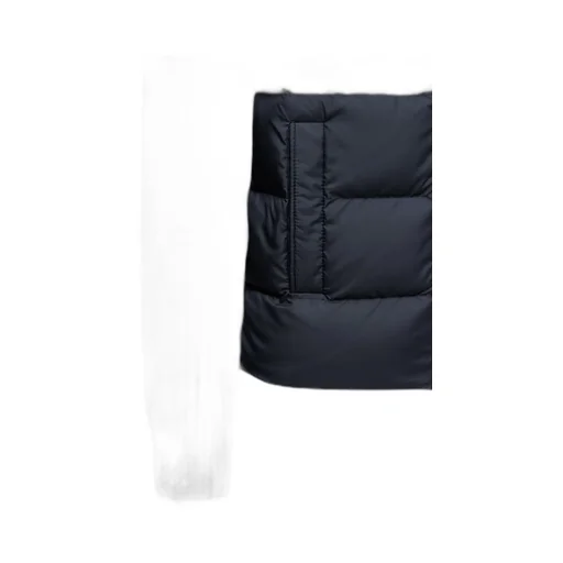 Padded Zip-Up Cardigan