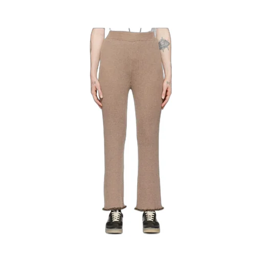 Ribbed Knit Trousers