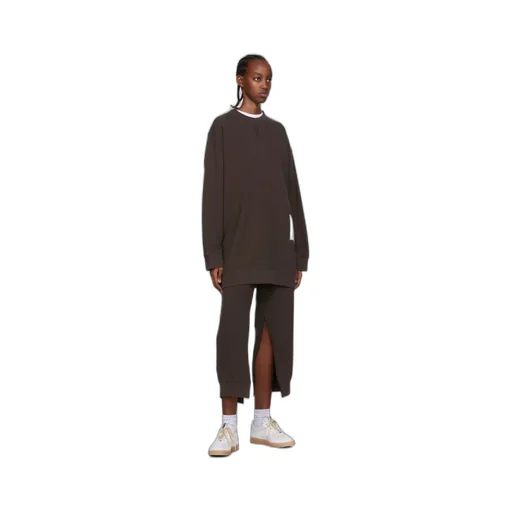 Slouchy Care Label Patch Sweatshirt