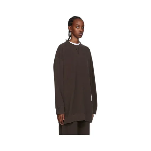 Slouchy Care Label Patch Sweatshirt
