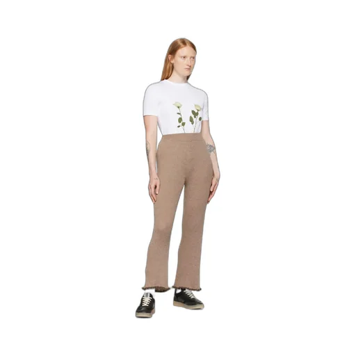 Ribbed Knit Trousers