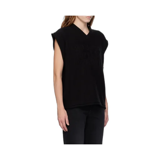 V-Neck Knitted Vest