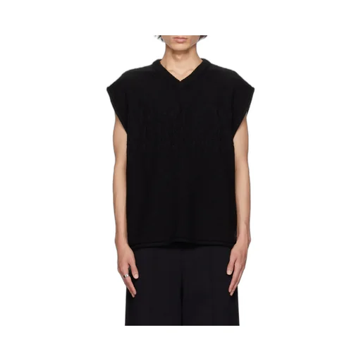 V-Neck Knitted Vest