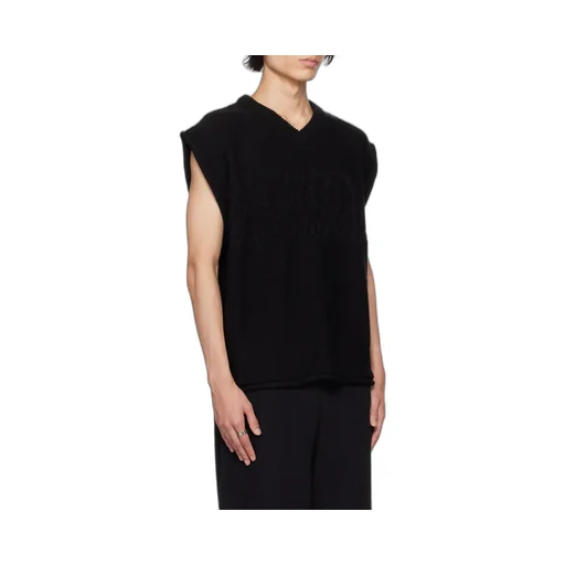 V-Neck Knitted Vest