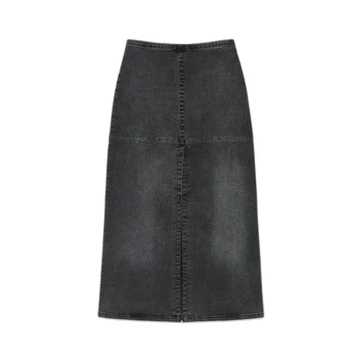 Long Denim Skirt