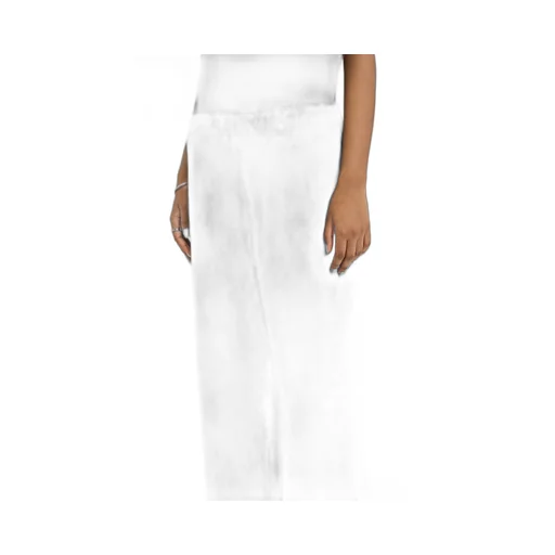 Cropped Blue Denim Trousers