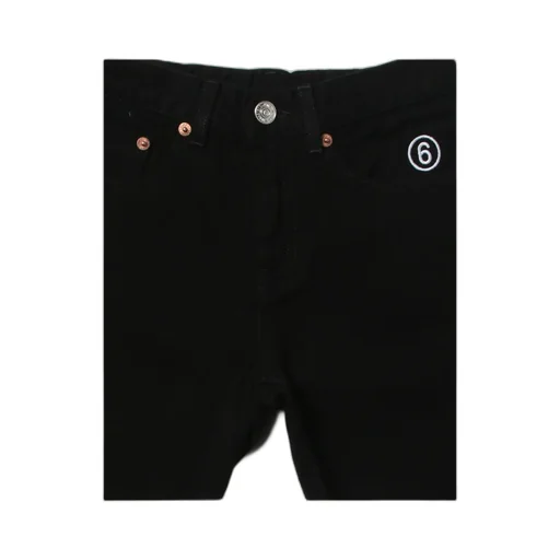 Teen Embroidered Logo Denim Shorts