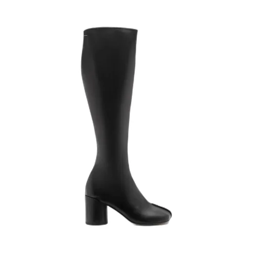 Slip On Knee-High Boots