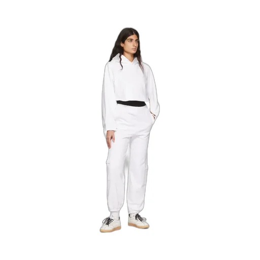 Cut-Out Sleeve Cropped Hoodie
