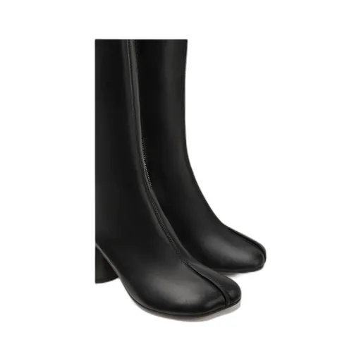 Slip On Knee-High Boots