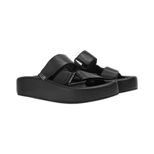 Webbing Slip-On Sandals