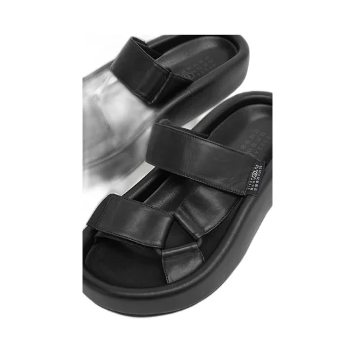 Webbing Slip-On Sandals