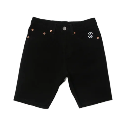 Teen Embroidered Logo Denim Shorts