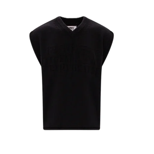 V-Neck Knitted Vest