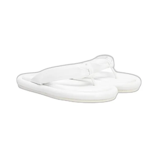 Padded Leather Flip-Flops