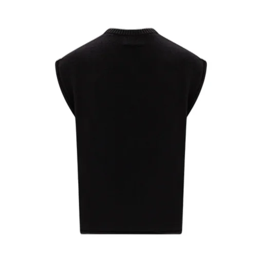V-Neck Knitted Vest
