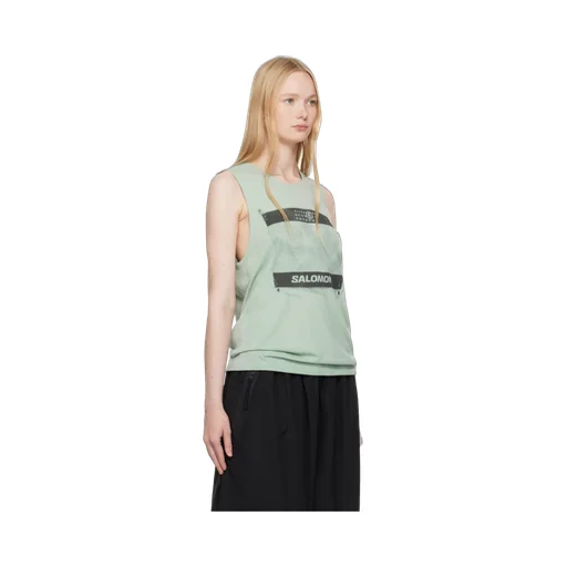 Pattern-Printed Tank Top