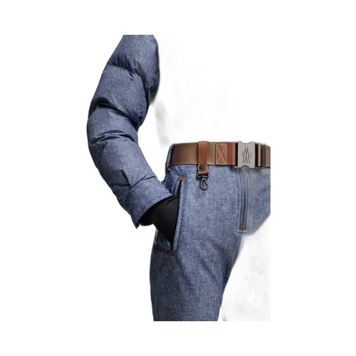 Shearling-Trimmed Down Ski Jumpsuit