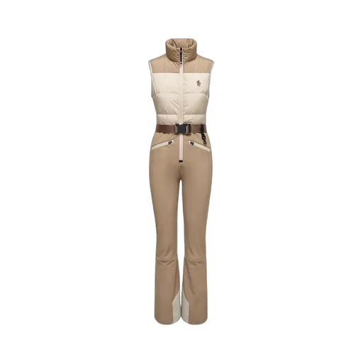 High Neck Sleeveless Ski Jumpsuit