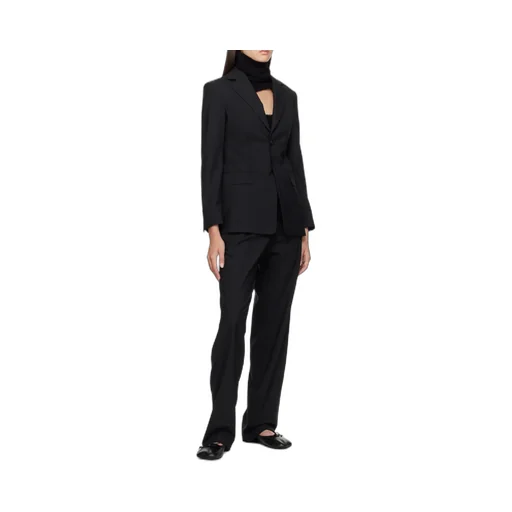 Straight-Fit Tailored Trousers