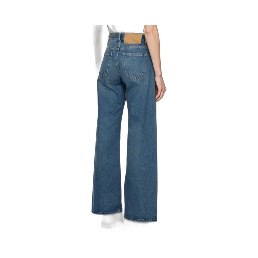 Low-Rise Wide-Leg Jeans