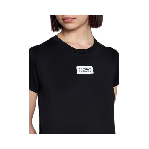 Logo Patch Crewneck T-Shirt