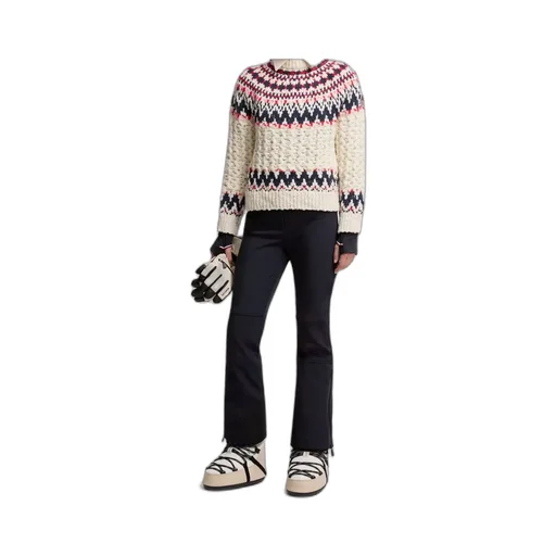Grenoble Geometric Jacquard Crewneck Jumper