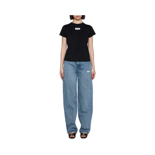 Logo Patch Crewneck T-Shirt