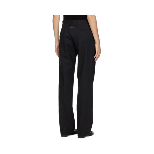 Straight-Fit Tailored Trousers