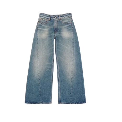Low-Rise Wide-Leg Jeans