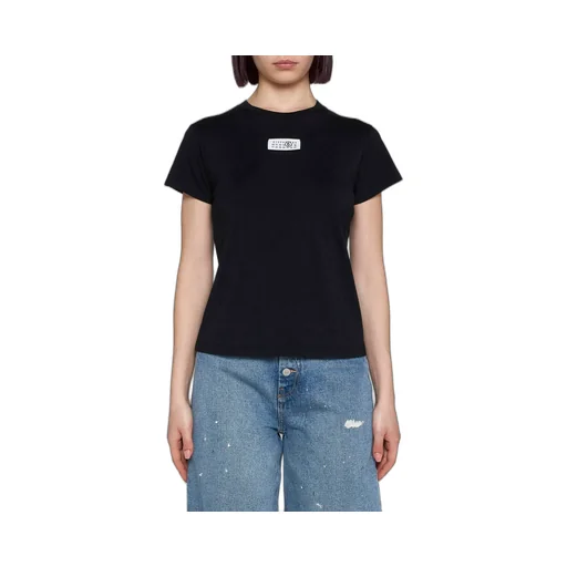 Logo Patch Crewneck T-Shirt
