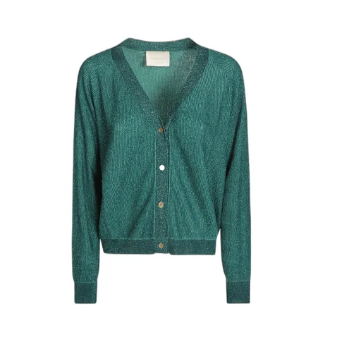 Long-Sleeved Knitted Cardigan