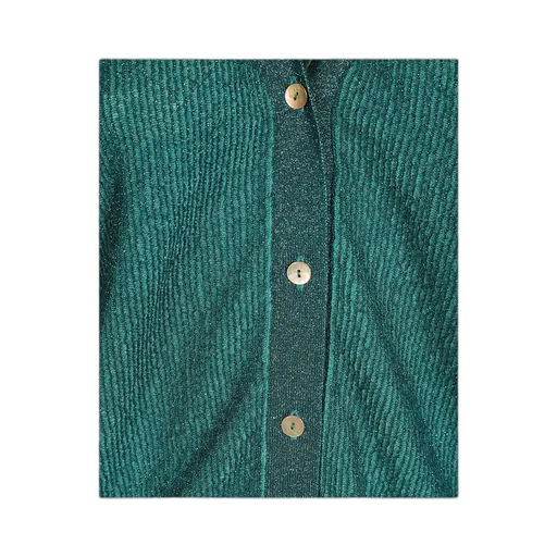 Long-Sleeved Knitted Cardigan