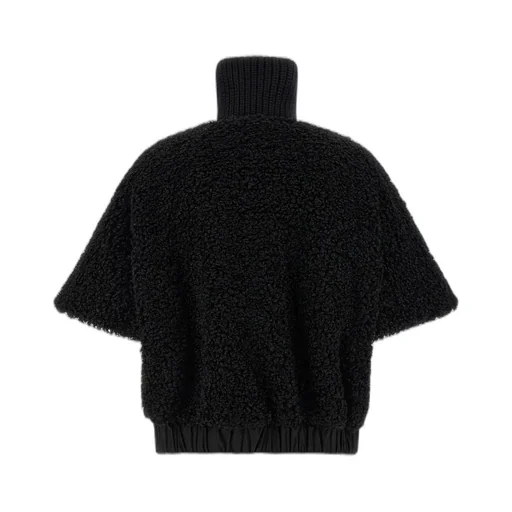 Logo Patch Short Sleeved Jacket