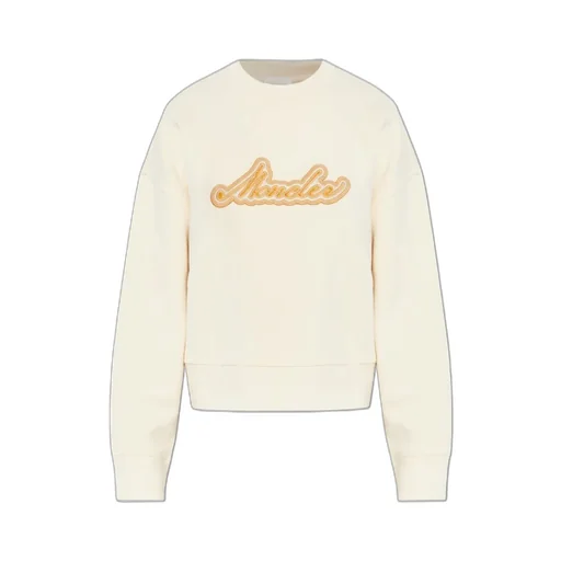 Logo Embroidered Crewneck Sweatshirt