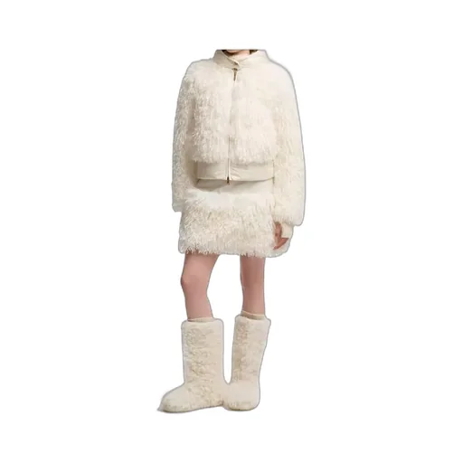 Vigiers Teddy Hooded Short Down Jacket