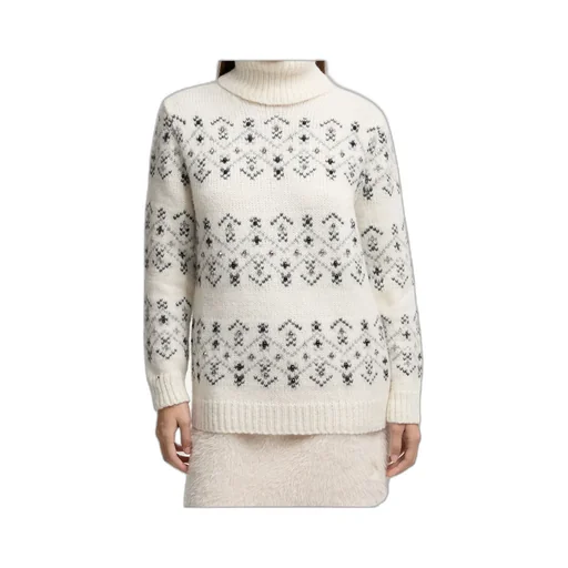 Embellished Turtleneck Jumper