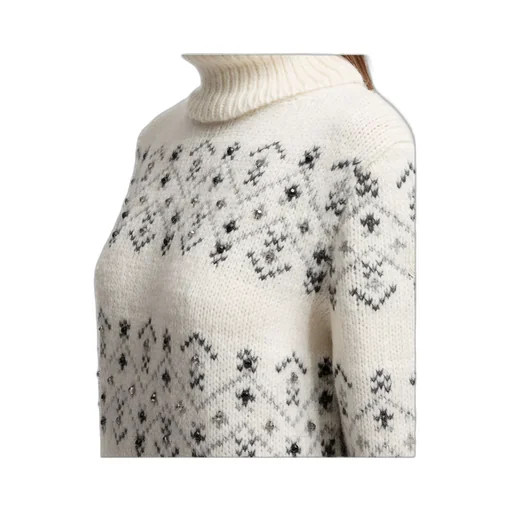 Embellished Turtleneck Jumper