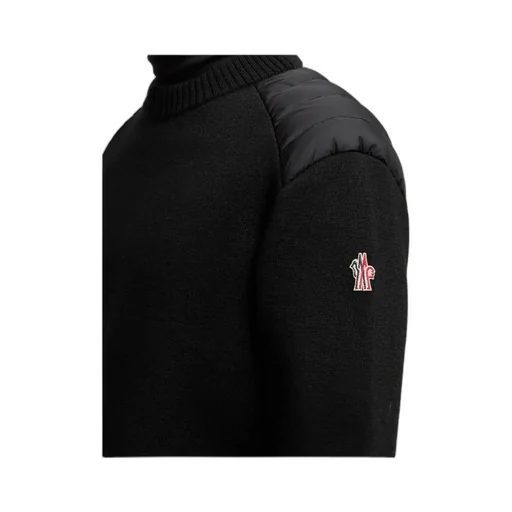Logo Embroidered Down Jumper