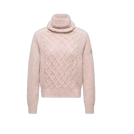 Logo Patch Turtleneck Jumper